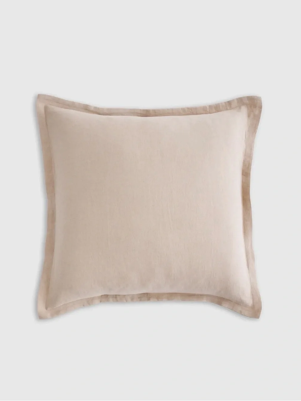 Quince European Linen Euro Sham - Toffee